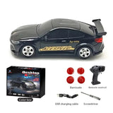 Mini RC Stunt Drift Car – Juguete de carreras con control remoto de 2,4 GHz para niños