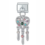 Stylish Stainless Steel Animal-Themed Link Bracelet for Women - Classic Fashion Accessory