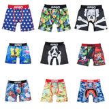 Calzoncillos tipo bóxer sexys para hombre: calzoncillos tipo bóxer y slips transpirables con estampados en tallas grandes