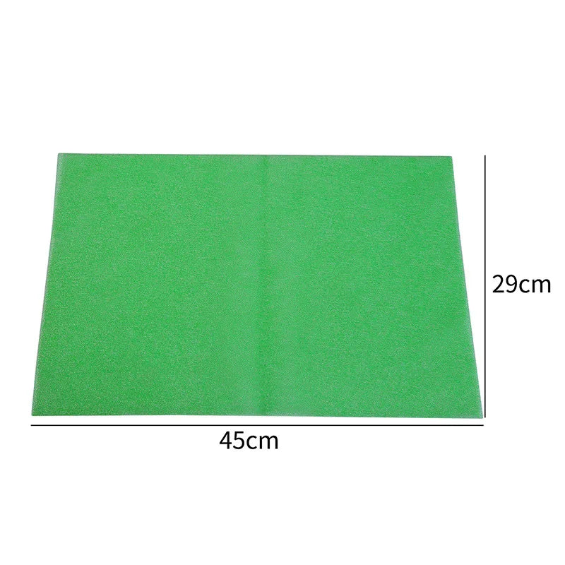 1-10 almohadillas de esponja para refrigerador, alfombrilla para refrigerador, alfombrilla para gabinete, alfombrilla para mantener los alimentos frescos, almohadilla antibacteriana, antiincrustante, antimoho y lavable a prueba de humedad