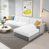 Plush Velvet Sofa Slipcover – Stretch Anti-Slip Cover for Sectional & Loveseats