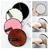 5-Pack Reusable Makeup Remover Pads – Microfiber & Sponge Cleansing Set for Face & Body