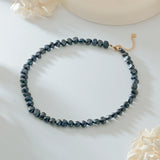 Natural Baroque Freshwater Pearl Choker Necklace for Women