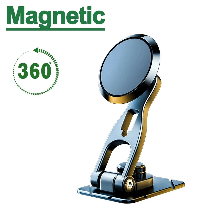 Magnetic Car Phone Holder with Adjustable Arm & 360° Rotation – Universal Suction Mount for iPhone & Smartphones