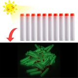 Glow-in-the-Dark Foam Refill Bullets – Luminous Soft Darts for Nerf Blasters