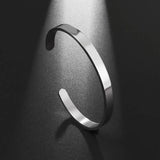 Classic Stainless Steel Charm Bracelet – Unisex Fashion Accessory