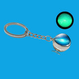 Luminous Galaxy Planet Keychain – Glow in the Dark Solar System Charm