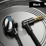 Wired Earbuds with Microphone - 3.5mm & Type-C Gaming Headset for Sports & Mobile Phones