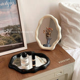 Wave Mirror – Modern Vanity Mirror for Bedroom & Bathroom Decor