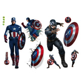 Cartoon Wall Stickers – Waterproof Peel & Stick Decals for Kids’ Rooms, Living Room & Office Decor