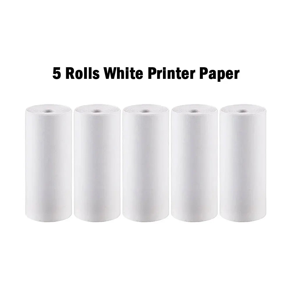Kids Instant Print Camera with Bluetooth, 24MP Photo & Video, Thermal Printing, Educational Toy for Ages 3+