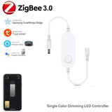 Luces LED inteligentes Zigbee Puck: iluminación regulable debajo de los gabinetes para la cocina y el armario