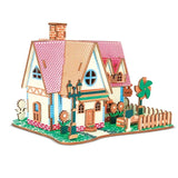 3D Wooden Windmill Puzzle - DIY Educational Building Toy for Kids & Adults