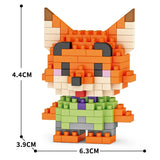 Disney Stitch & Mickey Mouse Micro Building Blocks – Creative Kids Toy Gift