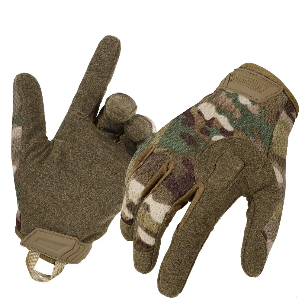 Tactical Full Finger Gloves for Shooting, Cycling & Outdoor Sports