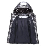 Men's Winter Hooded Padded Vest – Casual Sleeveless Jacket for Autumn & Winter