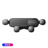 Soporte para teléfono de coche Gravity: soporte con clip para rejilla de ventilación para teléfonos inteligentes