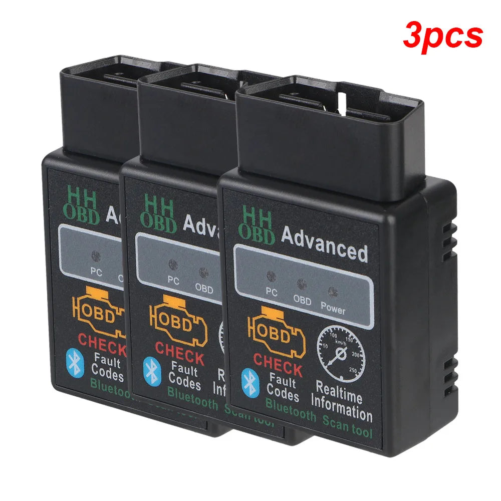 Bluetooth OBD2 Car Diagnostic Scanner for Android, iOS & Windows