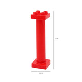 Large Building Block House Set - Doors, Windows & Roof Accessories for Creative Construction Play