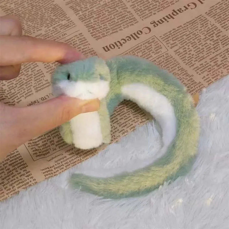 Adorable Snake Plush Toy - 38cm Cute New Year's Gift & Stuffed Animal