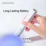 Portable USB UV LED Nail Dryer – Pen-Style Gel Nail Light for Fast, Professional Manicures