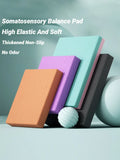Non-Slip Balance Pad for Core Strength, Stability Training & Yoga – High Rebound TPE Foam Mat