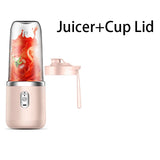 Licuadora eléctrica portátil: minilicuadora inalámbrica para jugos y batidos frescos