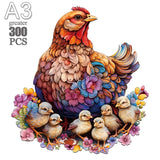 3D Wooden Animal Puzzle for Adults & Teens – Laser-Cut Brain Teaser Game