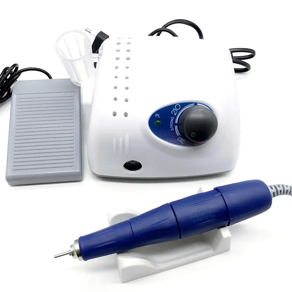 65W Electric Nail Drill Machine with 40000RPM Speed & Strong 105L Handle