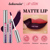 Long-Lasting Waterproof Lip Stain Gloss – Smudge-Free, Non-Transfer Color