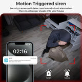 5MP Smart WiFi Security Camera with Auto-Tracking & Night Vision | Indoor & Outdoor Surveillance