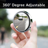 2 espejos retrovisores para puntos ciegos ajustables de 360°: mejore su seguridad al conducir
