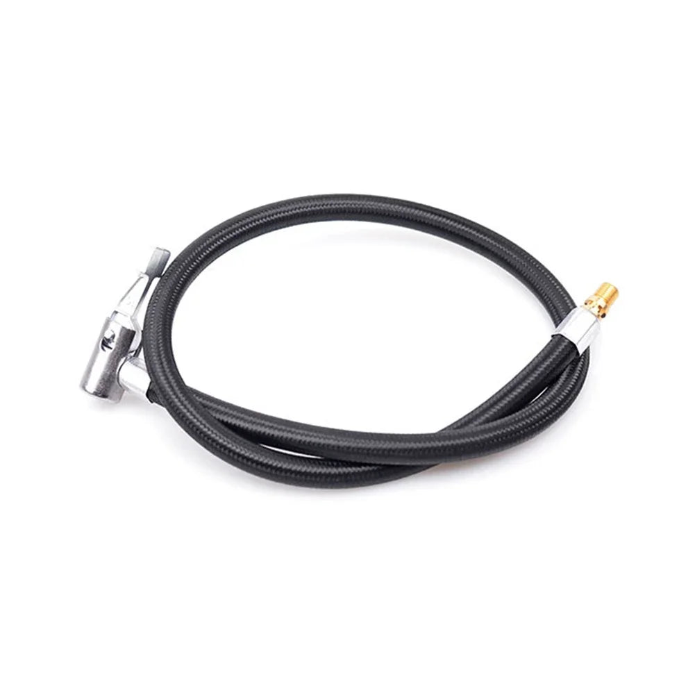 High-Pressure Tire Inflator Hose Extension – Quick Connect Air Pump Nozzle for Bike, Motorcycle, and Car Tires
