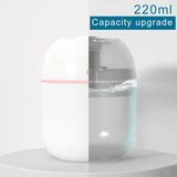 USB Mini Air Humidifier with Silent Mist and Auto Shut-Off