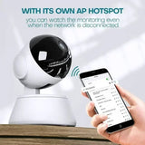 8MP PTZ Security Camera – AI Human Tracking & Full Color Night Vision