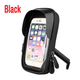 Motorcycle Handlebar Bag Phone Holder – Universal Waterproof Touchscreen Holder for 4.5-6.4 Inch Phones