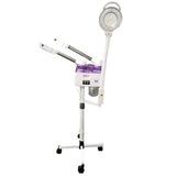 Abay Hot & Cold Facial Steamer – Ionic & Ozone Technology for Skin Moisturizing, Pore Cleansing, and Anti-Aging
