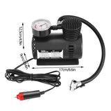 300PSI 12V Portable Mini Air Compressor – Electric Tire Inflator Pump for Car, Bike, Motorcycle, and Sports Equipment