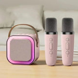 K12 Bluetooth Karaoke Speaker with Microphone – Portable Wireless Music Player for Kids & Adults