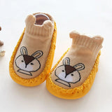 Non-Slip Baby Socks with Rubber Soles – Soft Indoor Slippers for Newborns & Toddlers