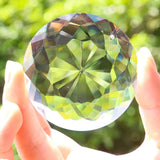 60mm Crystal Mandala Suncatcher – Faceted Glass Rainbow Prism for Home & Garden Décor