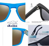 Gafas de sol polarizadas Okuma con protección UV400: gafas ligeras para actividades al aire libre, caza, pesca, conducción y deportes