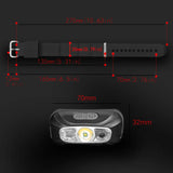 Portable LED Wrist Light for Night Running and Outdoor Adventures