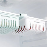 Cesta de almacenamiento retráctil para refrigerador: cajón organizador para refrigerador que ahorra espacio 