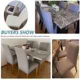 Elegant Jacquard Chair Cover – Premium Spandex & Polyester Protector for Weddings, Banquets, and Dining Rooms