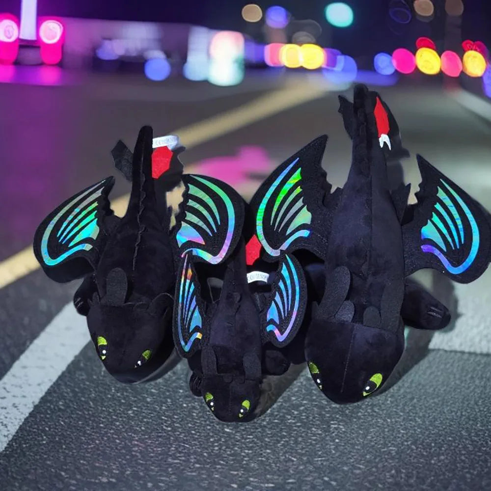 Peluche Furia Nocturna de 18 cm: suave y adorable, coleccionable de Cómo entrenar a tu dragón