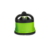 Afilador de cuchillos de cocina fácil y seguro: base con ventosa para cuchillos de chef y de Damasco