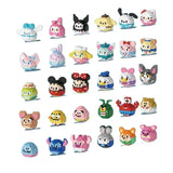 Disney Stitch & Sanrio Building Blocks Set - Cute Character Model Kit for Kids