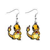 Pokémon Metal Pendant Necklace - Pikachu, Squirtle & Charmander Anime Jewelry
