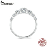 D Color VVS1 Moissanite Engagement Ring - 925 Sterling Silver Wedding Jewelry